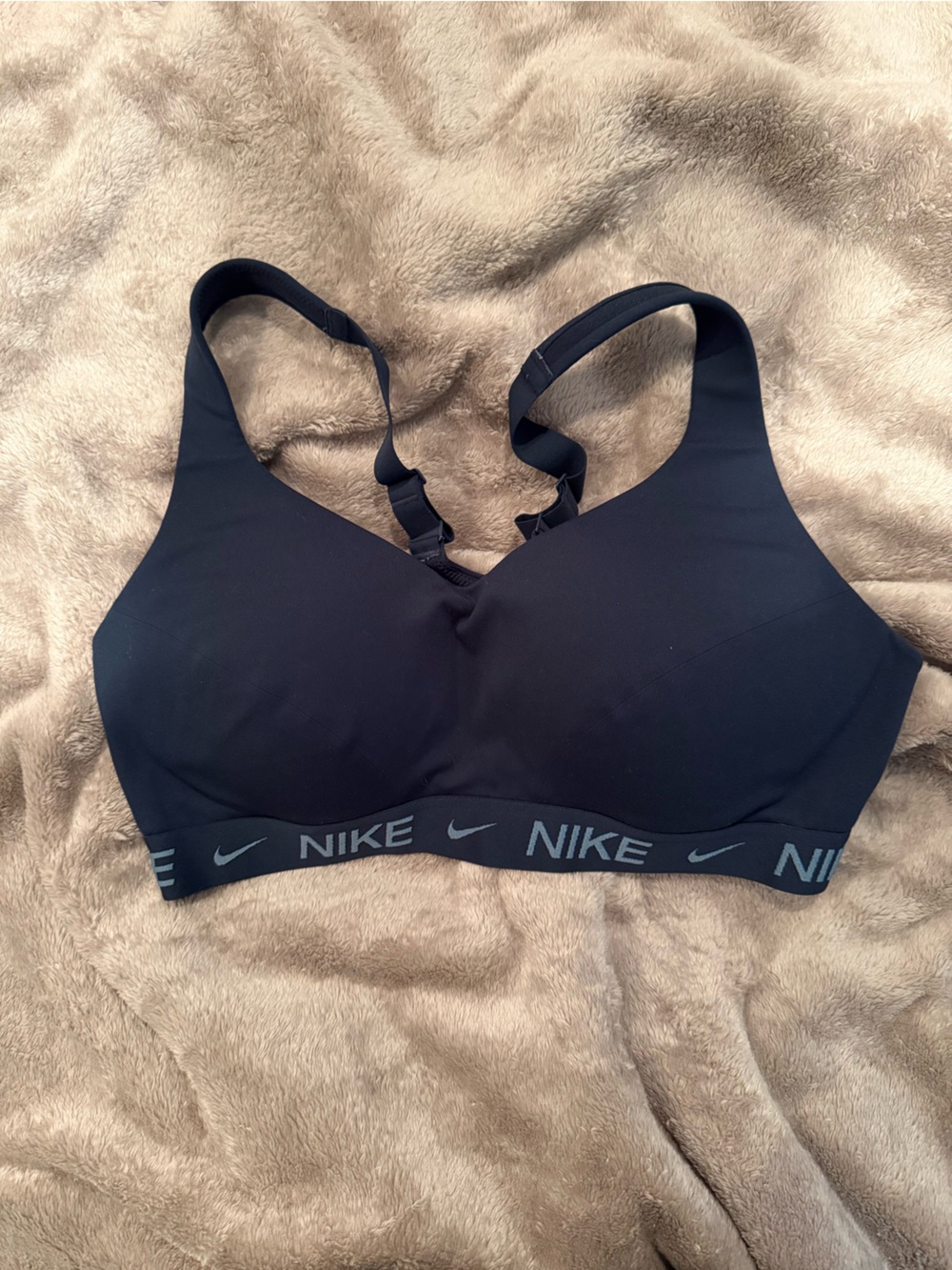 Nike Indy Navy High-Impact Sports Bra